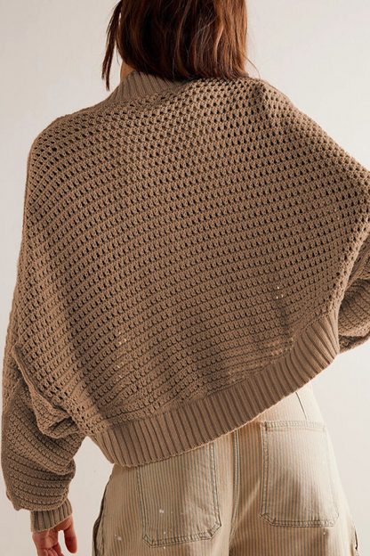 A Vintage Style Cardigan with Delicate Timeless Details