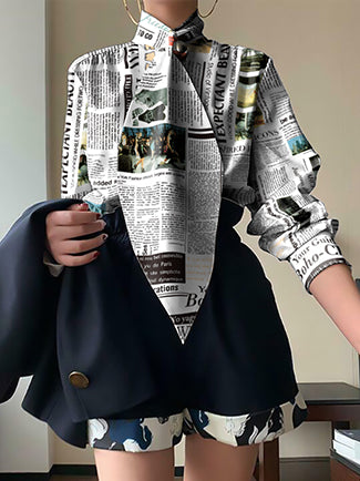 Beautifully Finished Blouse in a Timeless Design
