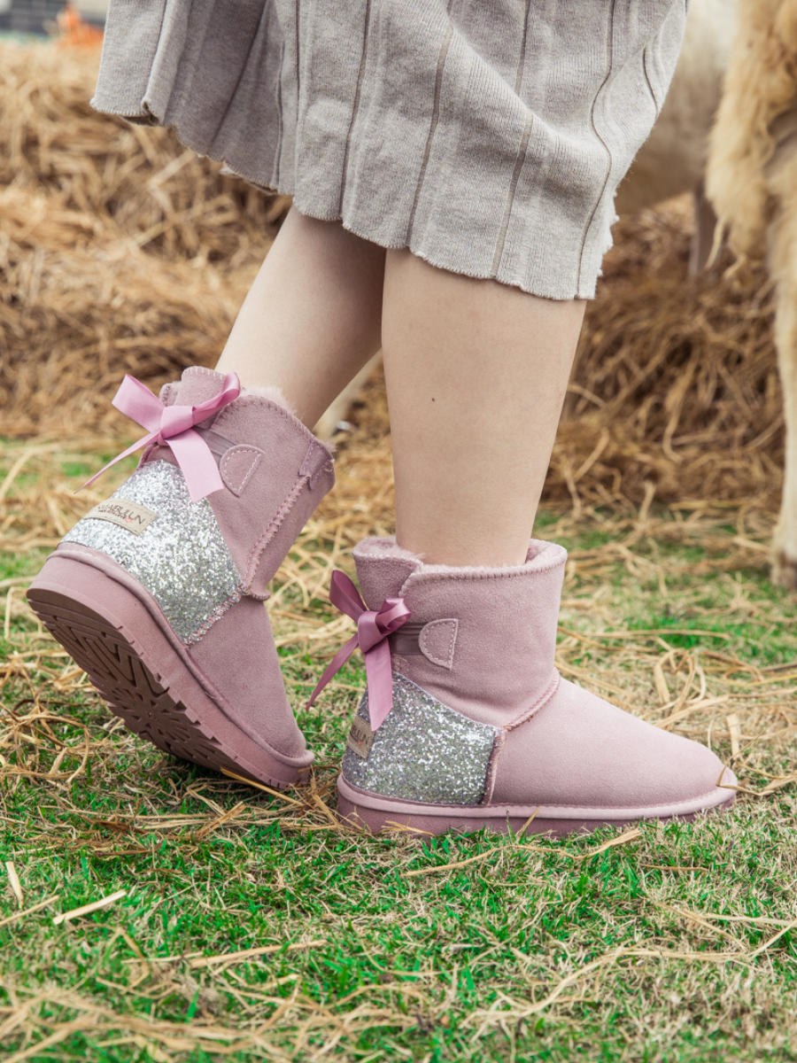 A Vintage Style Boots with Delicate Timeless Details