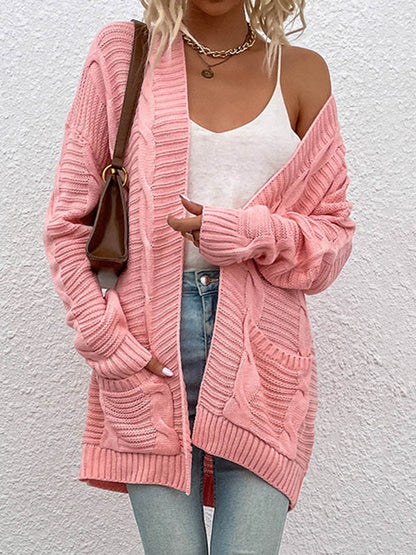 Well Tailored Cardigan with a Graceful Silhouette