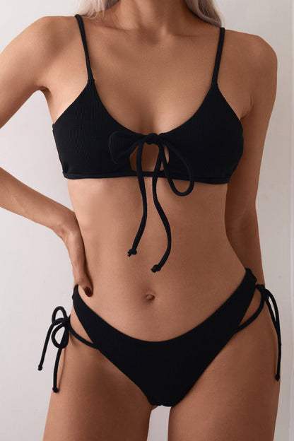 A Vintage Style Bikini with Delicate Timeless Details