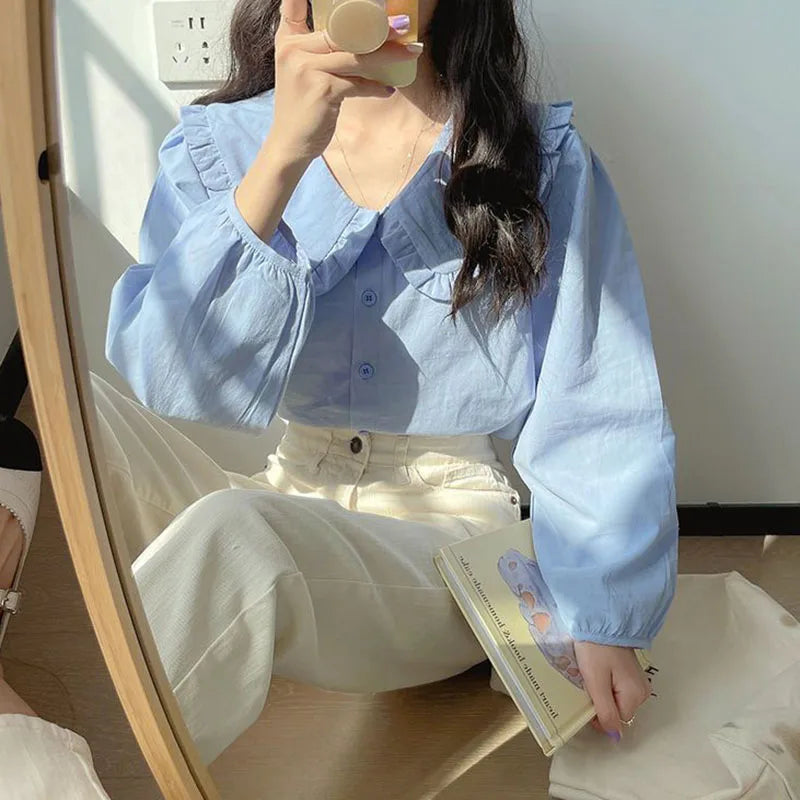Vintage Inspired Blouse with a Contemporary Edge