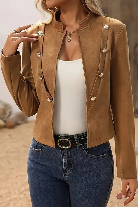 Effortlessly Elegant Jacket with a Timeless Design