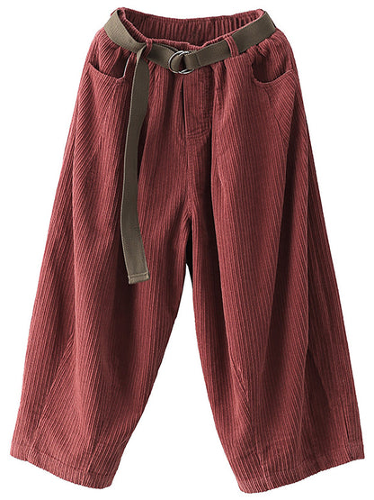 A Vintage Style Pants with Delicate Timeless Details