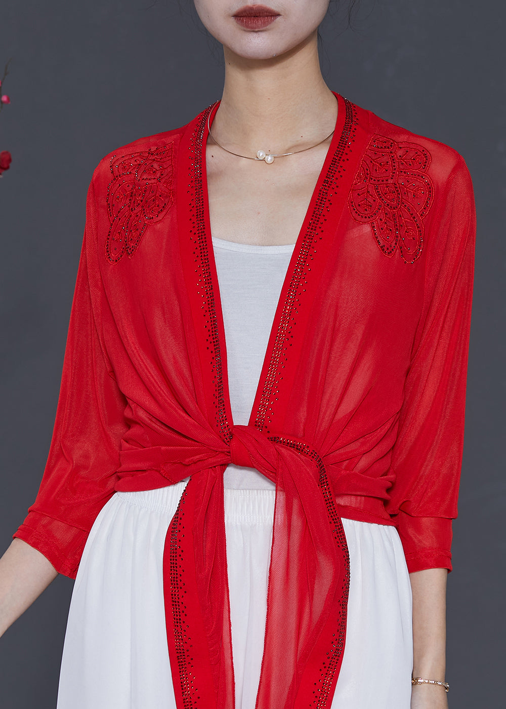 Vintage Inspired Cardigan with a Contemporary Edge