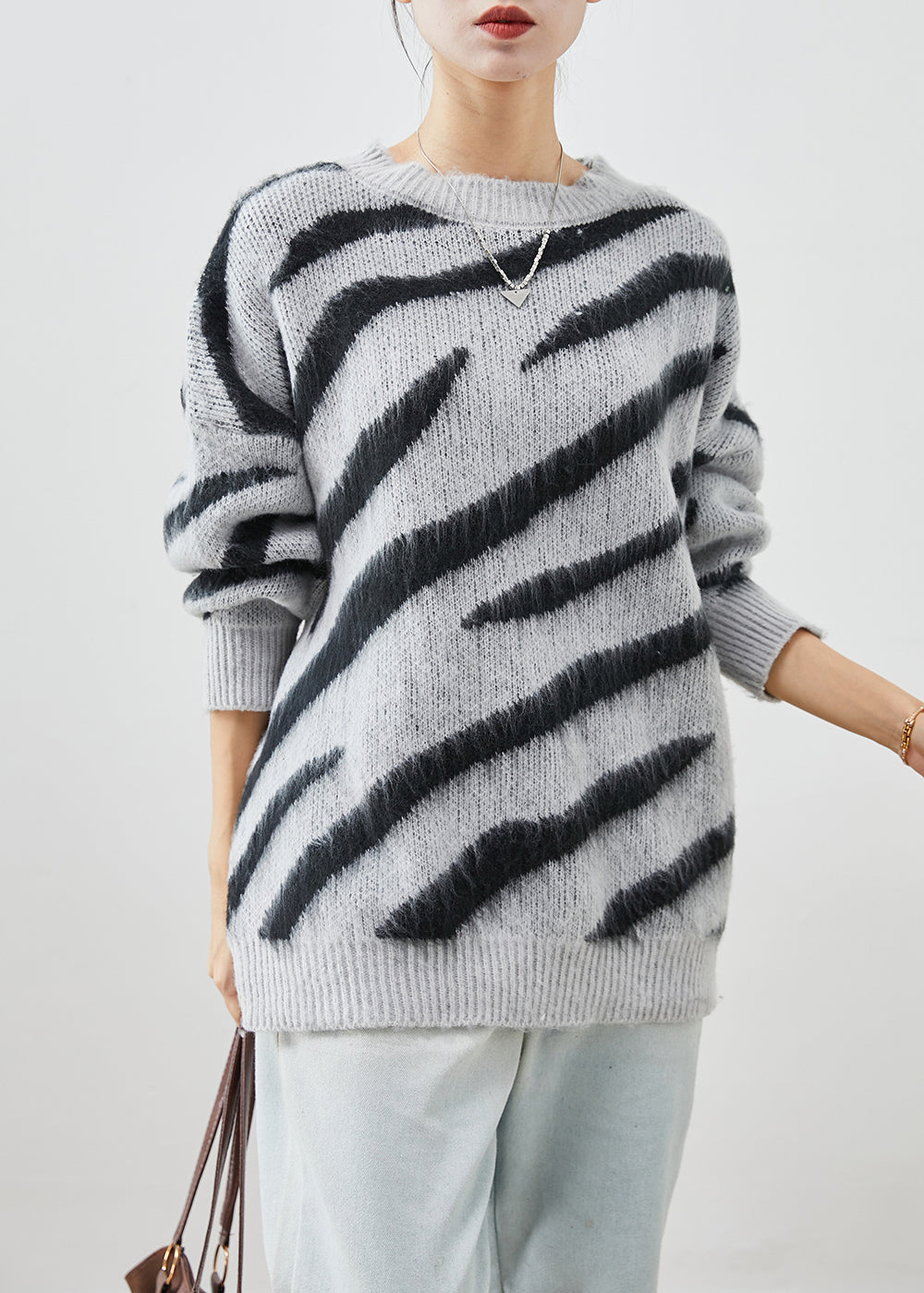 Vintage Inspired Sweater with a Contemporary Edge