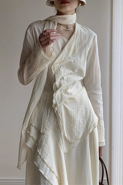 Beautifully Balanced Blouse with Timeless Character