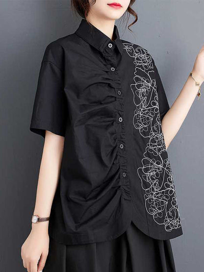 Well Tailored Blouse with a Graceful Silhouette