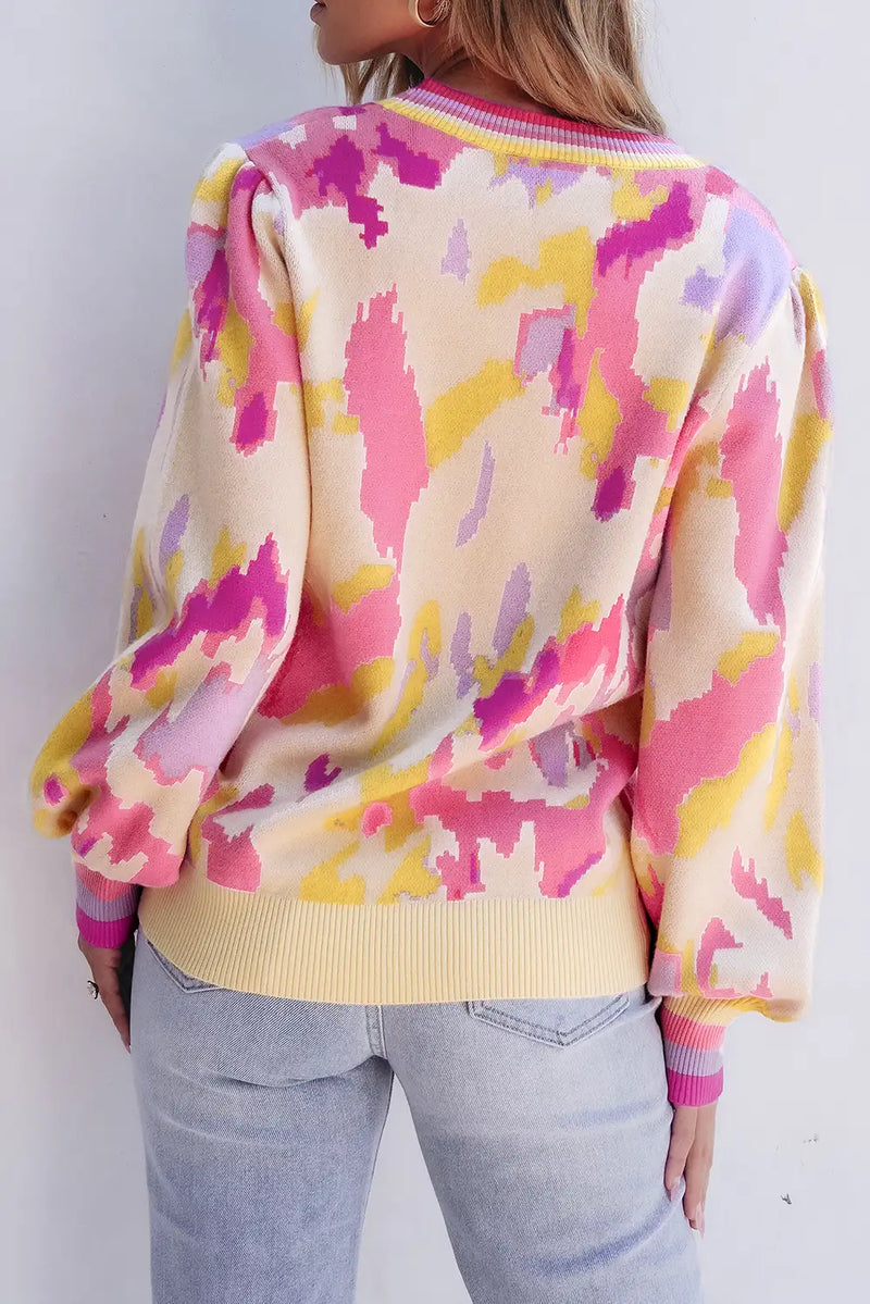 A Vintage Style Sweater with Delicate Timeless Details