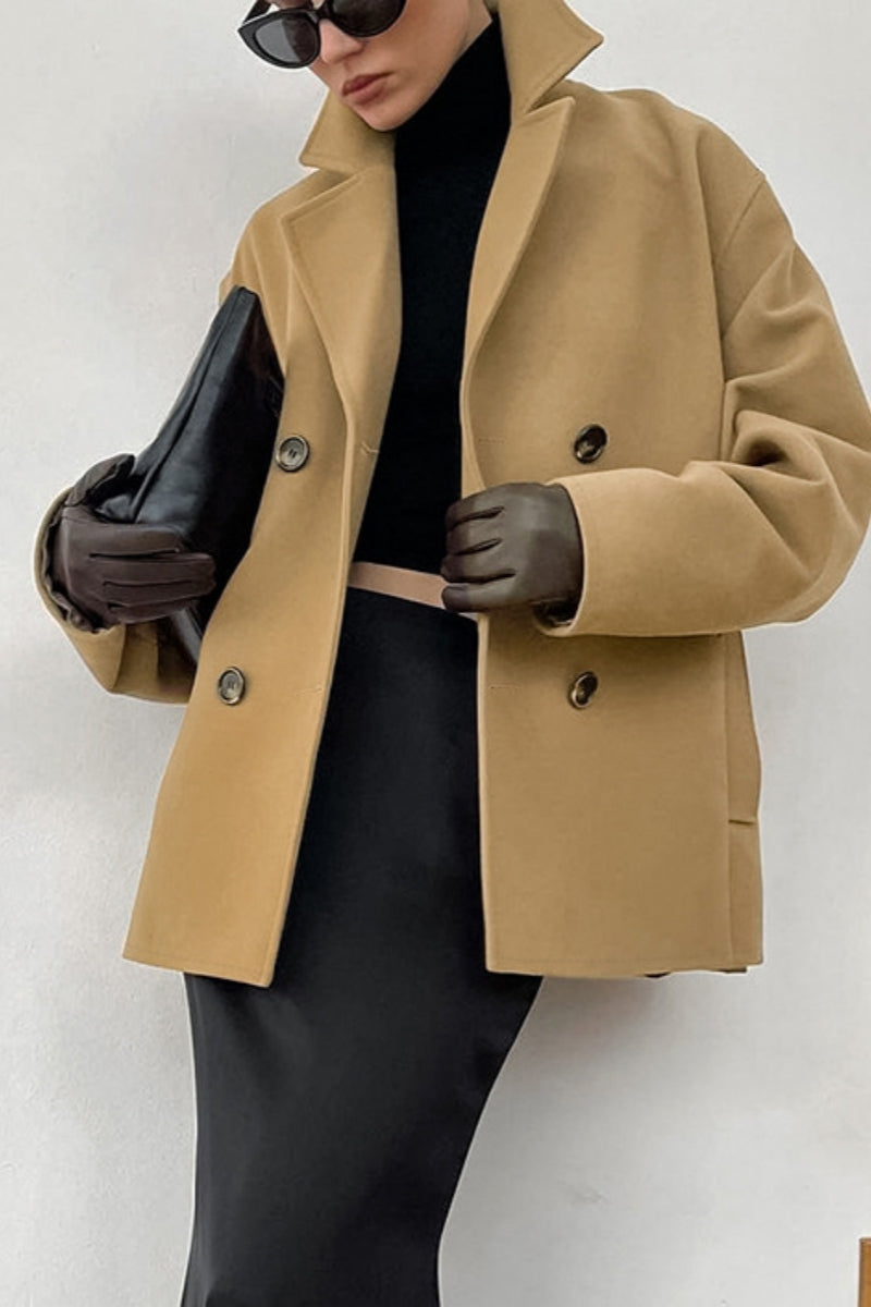 A Vintage Style Coat with Delicate Timeless Details