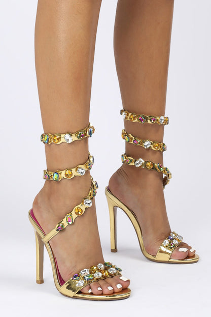 A Vintage Style Sandals with Delicate Timeless Details