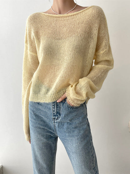 Beautifully Finished Sweater in a Timeless Design