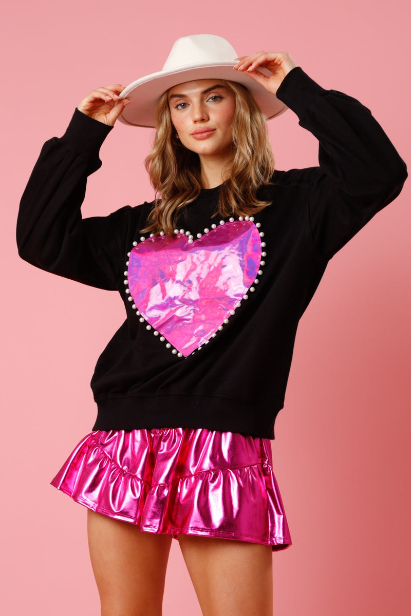 A Vintage Style Sweater with Delicate Timeless Details