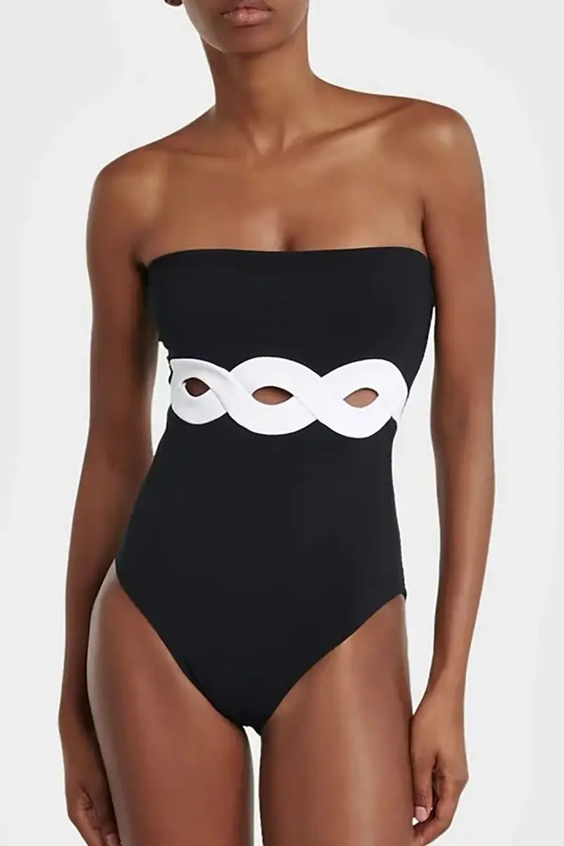 Effortlessly Elegant Swimsuit with a Timeless Design