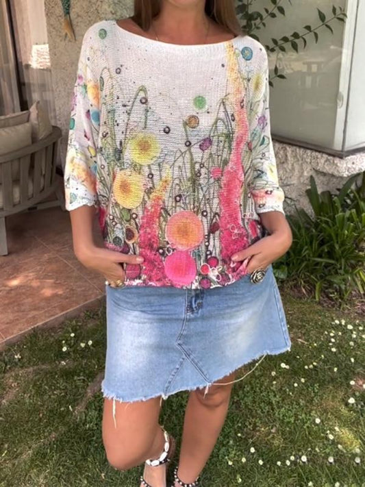 Classic Vintage Top with a Flattering Fit
