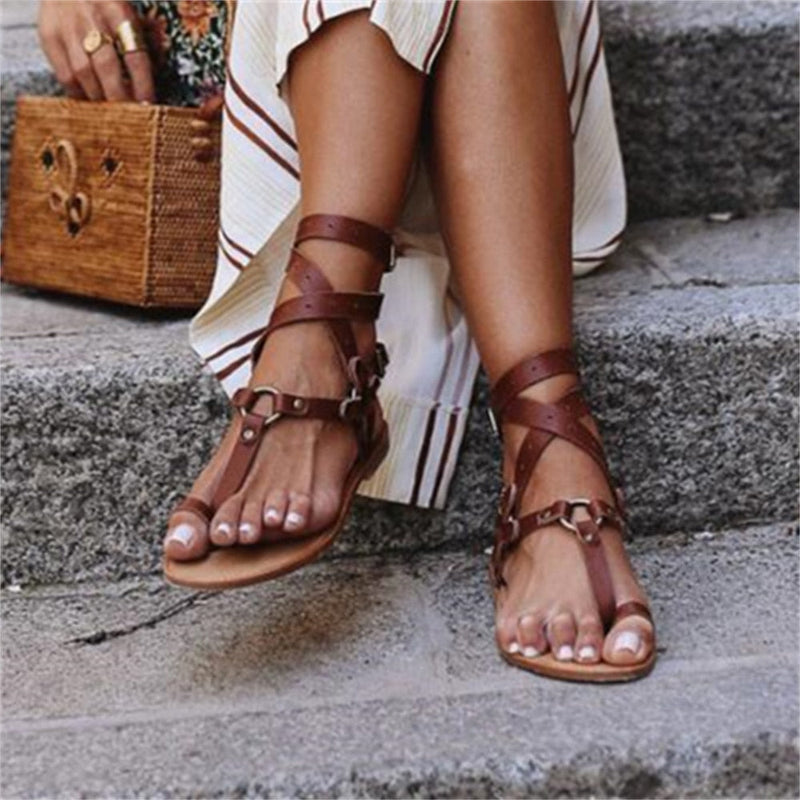 Classic Vintage Sandals with a Flattering Fit