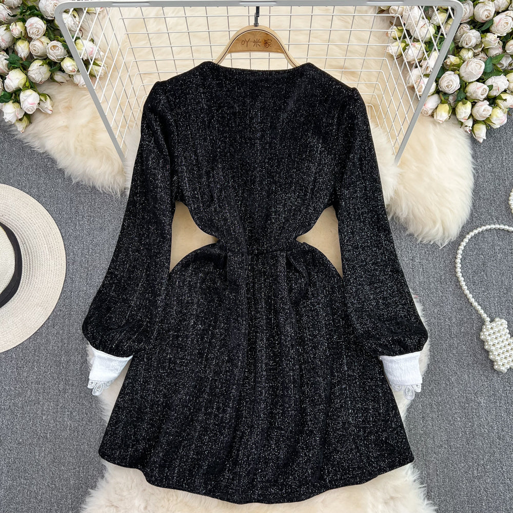 A Vintage Style Dress with Delicate Timeless Details
