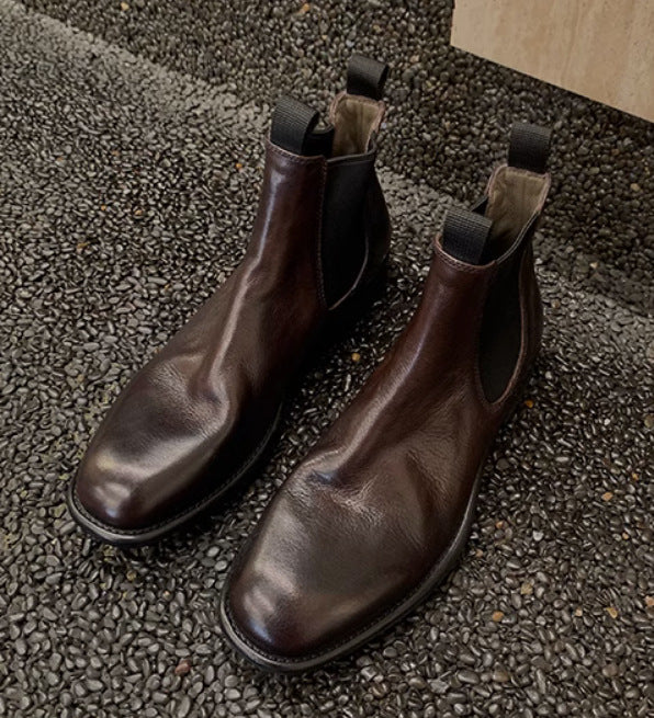 A Vintage Style Boots with Delicate Timeless Details