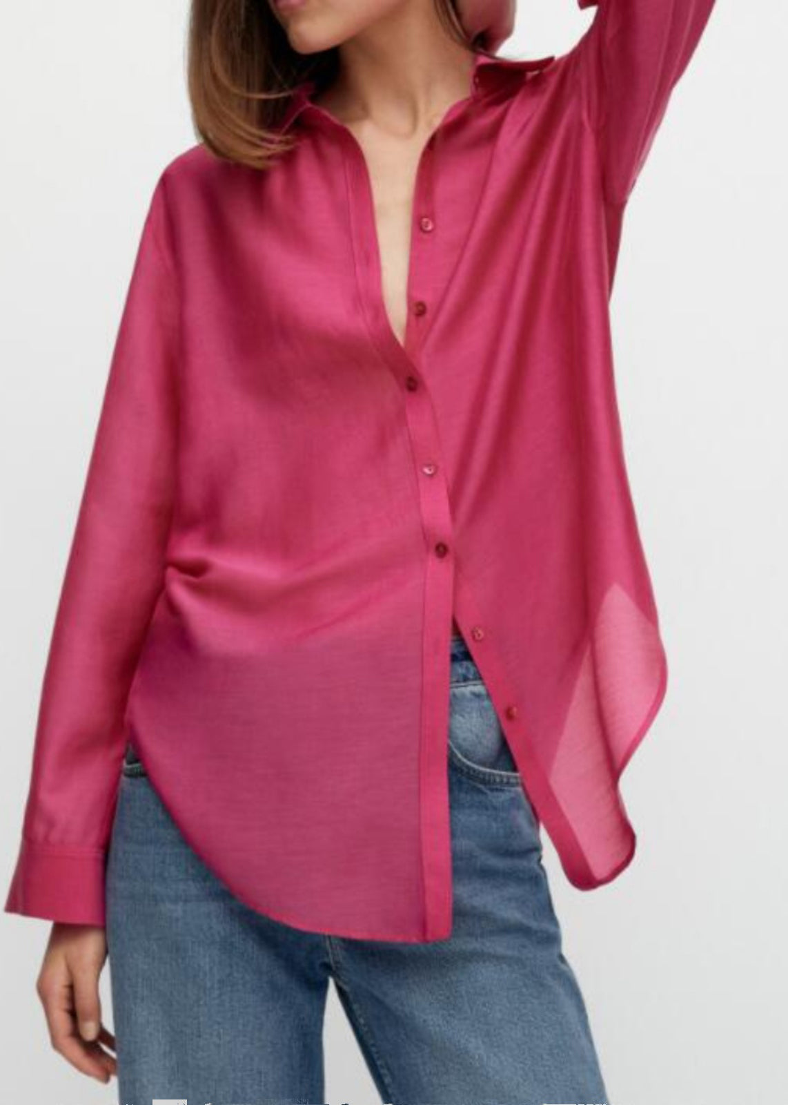 Well Tailored Shirt with a Graceful Silhouette