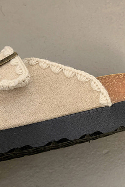 A Vintage Style Sandals with Delicate Timeless Details