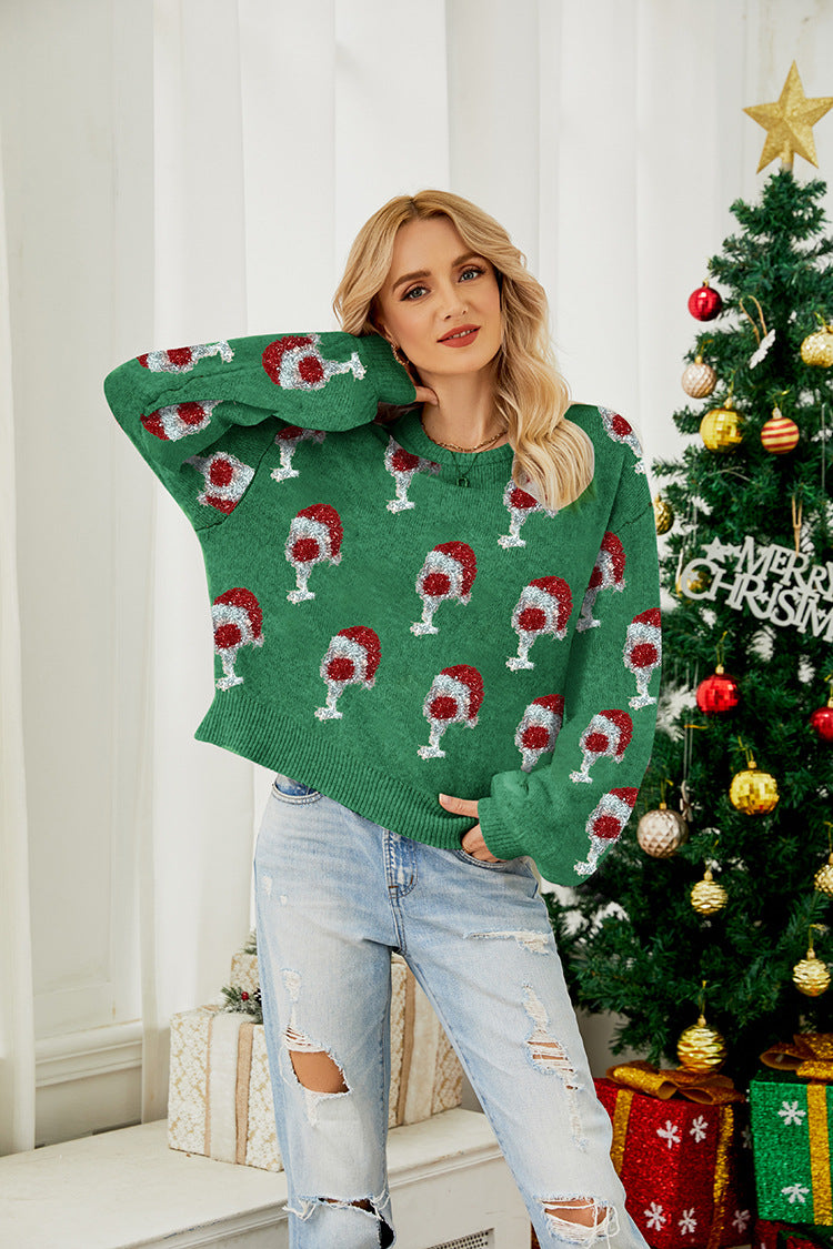 Classic Vintage Sweater with a Flattering Fit