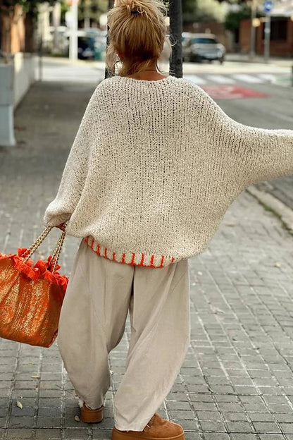 Vintage Inspired Sweater with a Contemporary Edge