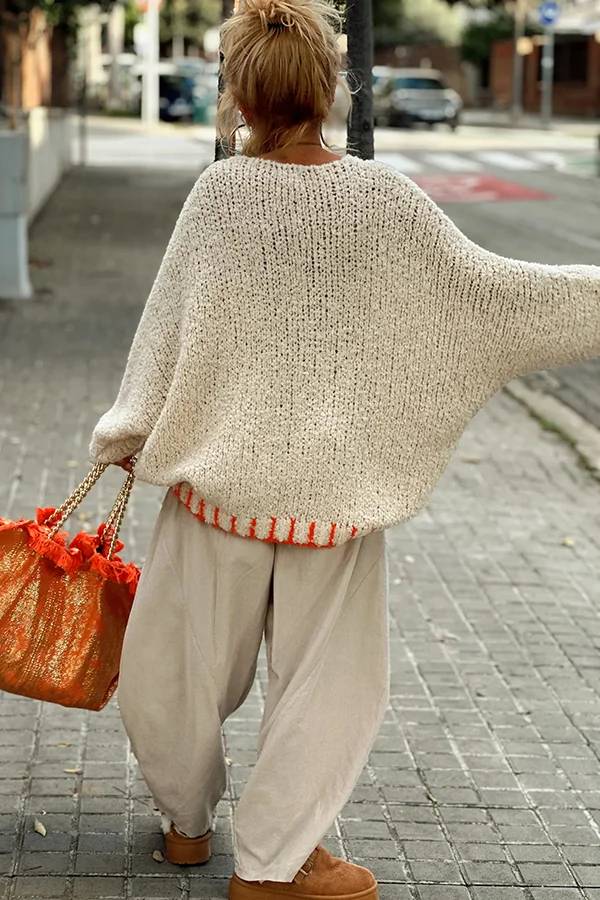 Vintage Inspired Sweater with a Contemporary Edge
