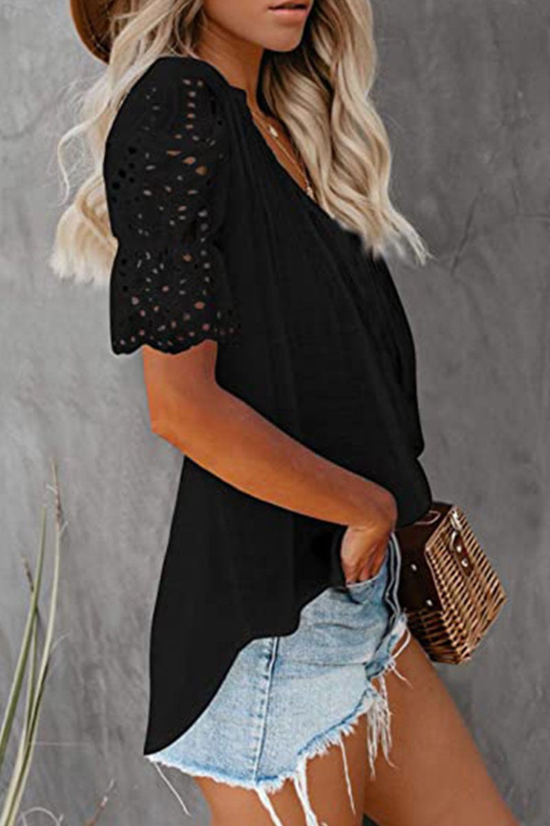 A Vintage Style Top with Delicate Timeless Details