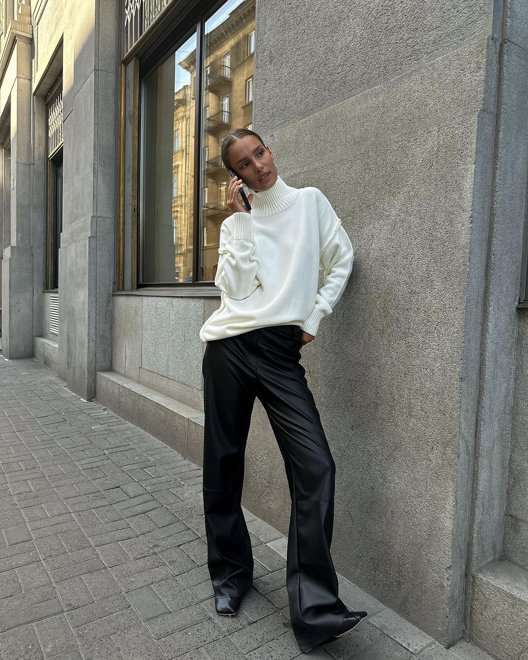 A Vintage Style Sweater with Delicate Timeless Details