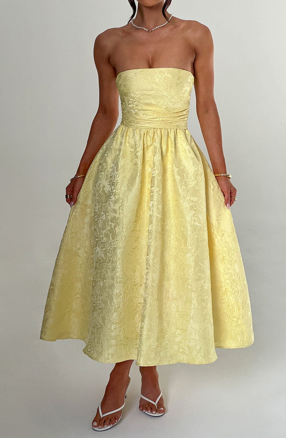 A Vintage Style Dress with Delicate Timeless Details