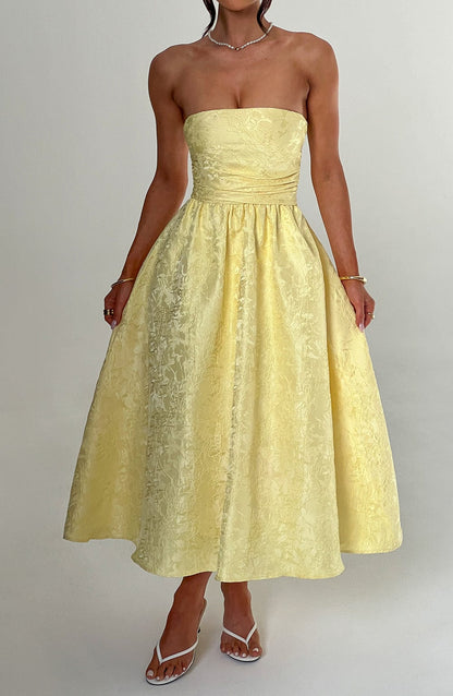 A Vintage Style Dress with Delicate Timeless Details