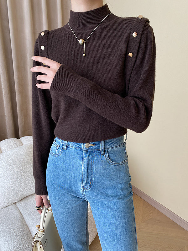 Well Tailored Sweater with a Graceful Silhouette