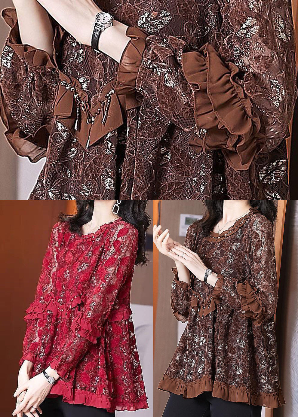 Gracefully Styled Blouse for Any Occasion