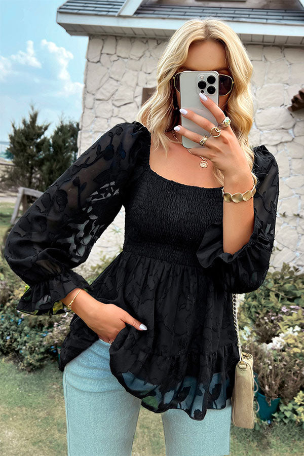 A Vintage Style Blouse with Delicate Timeless Details