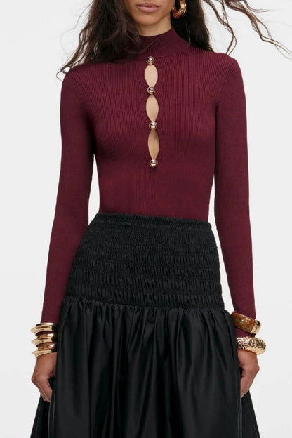 Gracefully Styled Top for Any Occasion