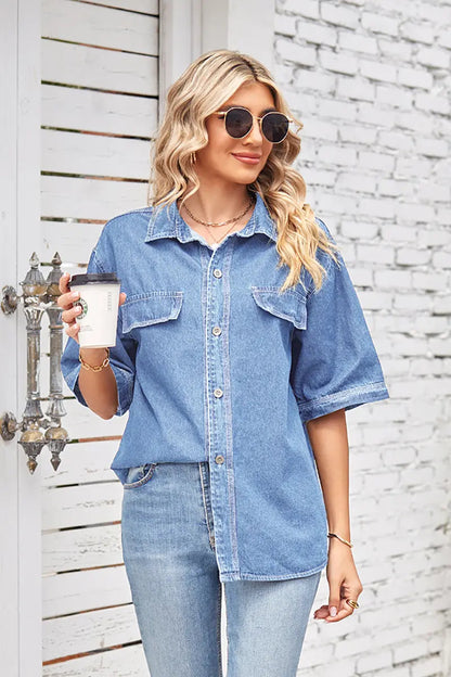 A Vintage Style Shirt with Delicate Timeless Details
