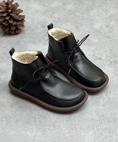 A Vintage Style Boots with Delicate Timeless Details