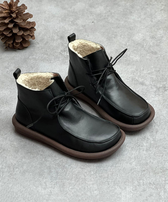 A Vintage Style Boots with Delicate Timeless Details