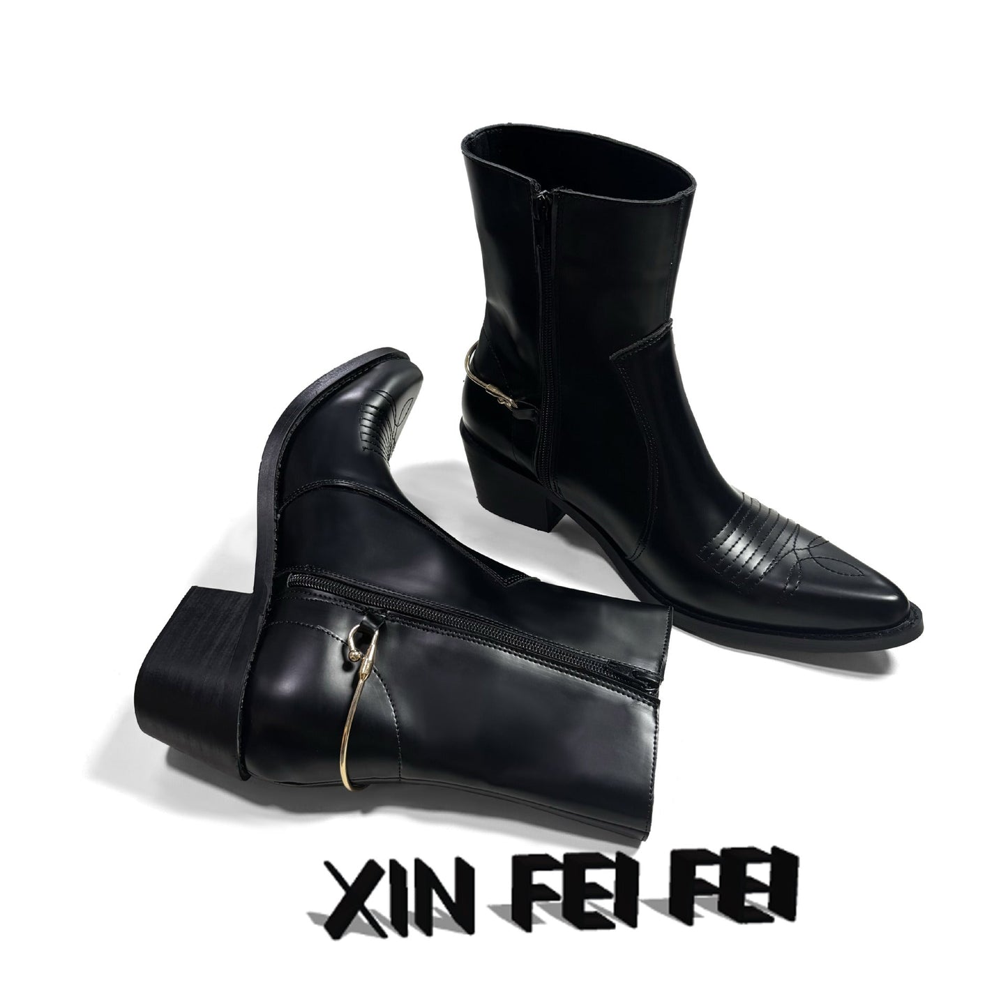 A Vintage Style Boots with Delicate Timeless Details