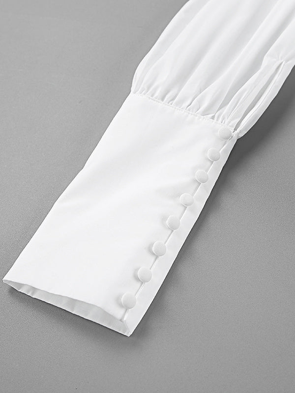 A Vintage Style Blouse with Delicate Timeless Details
