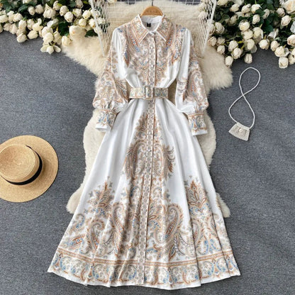 A Vintage Style Dress with Delicate Timeless Details