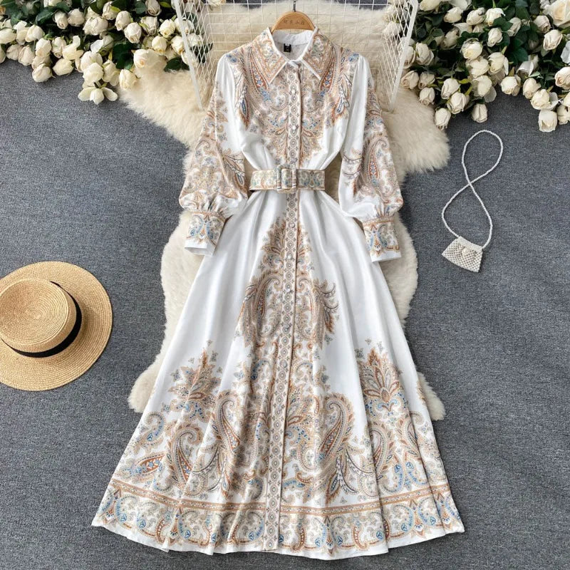 A Vintage Style Dress with Delicate Timeless Details