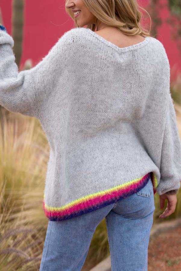 Vintage Inspired Sweater with a Contemporary Edge