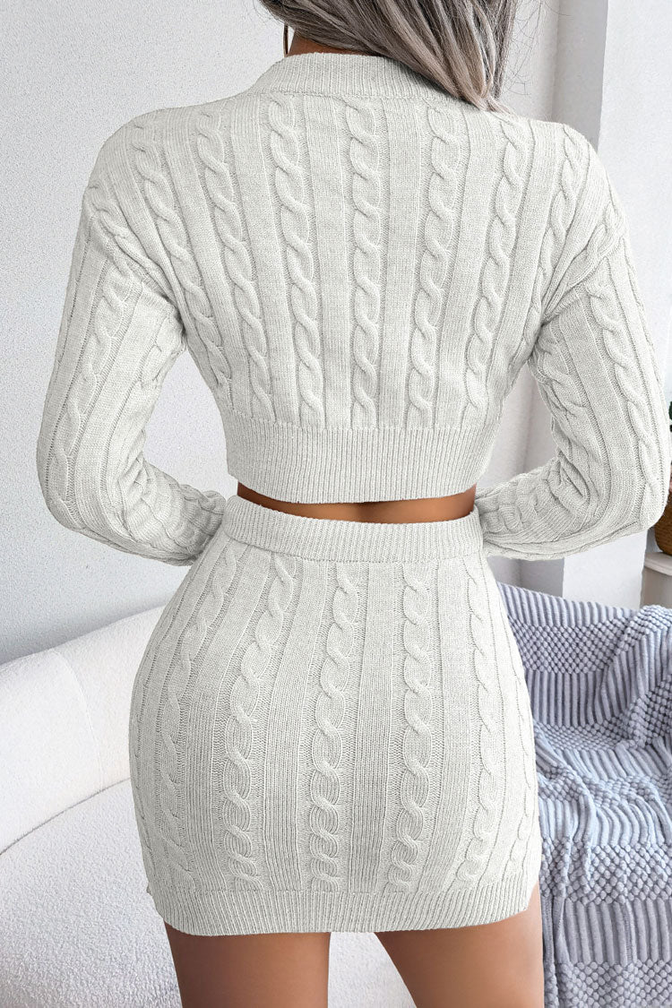 Vintage Inspired Sweater with a Contemporary Edge