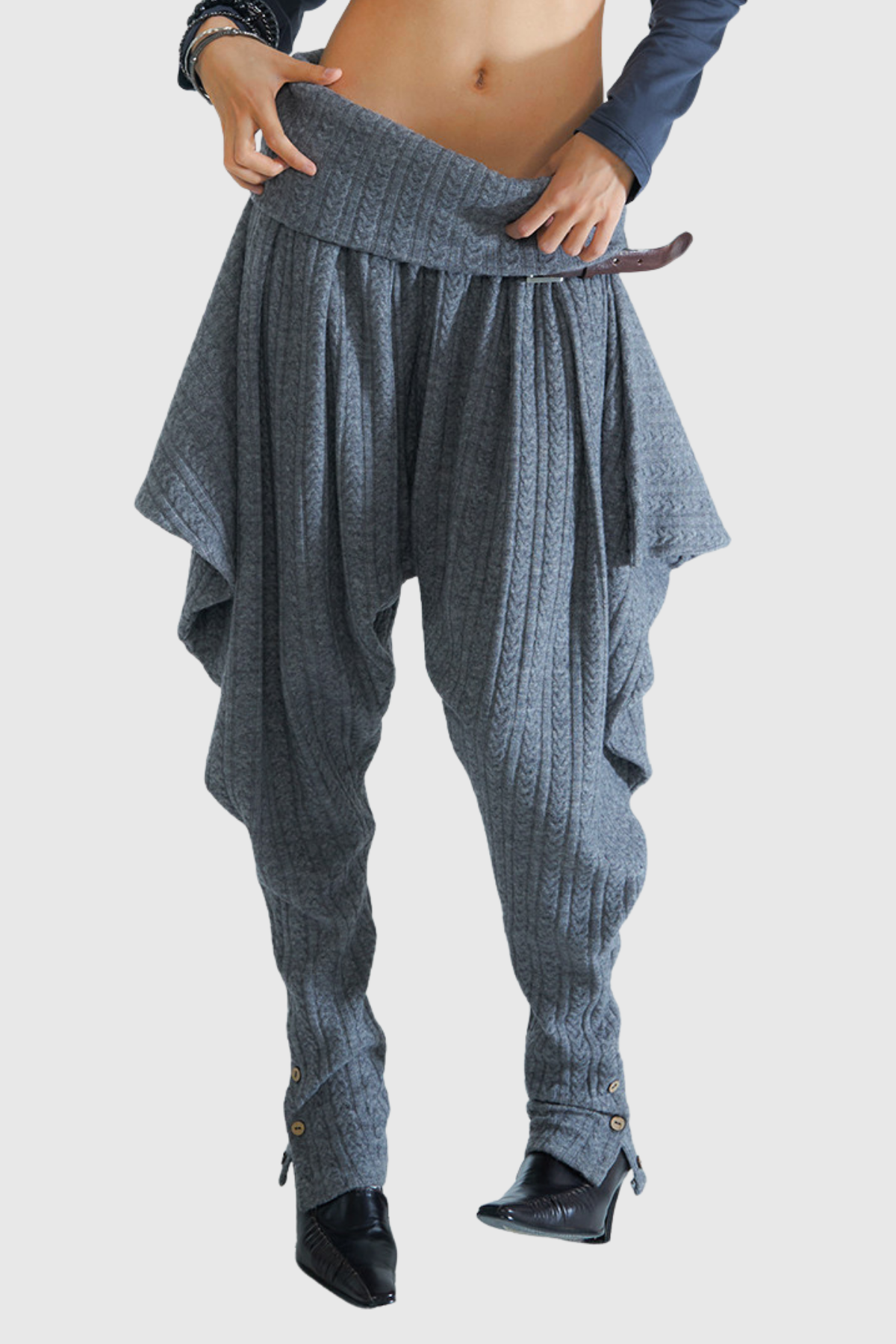 A Vintage Style Pants with Delicate Timeless Details