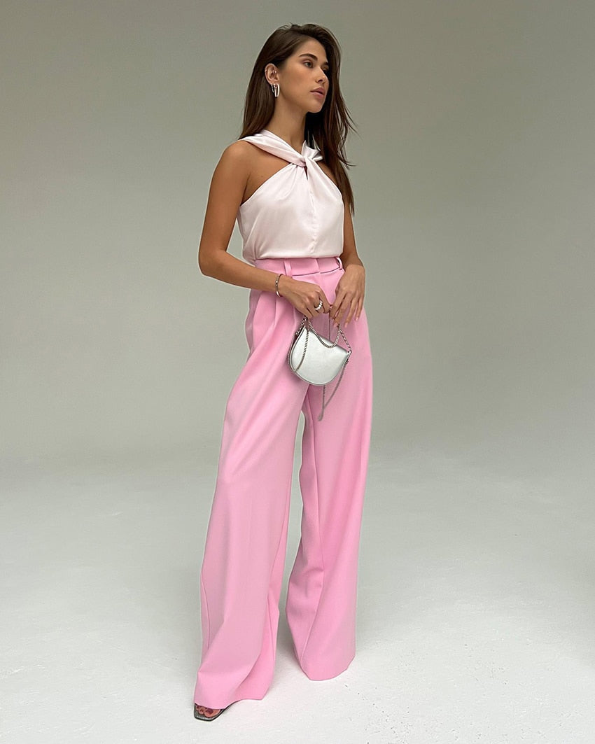 A Vintage Style Pants with Delicate Timeless Details