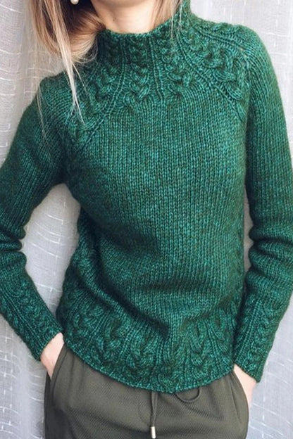 Classic Vintage Sweater with a Flattering Fit