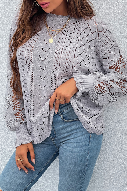 Well Tailored Sweater with a Graceful Silhouette