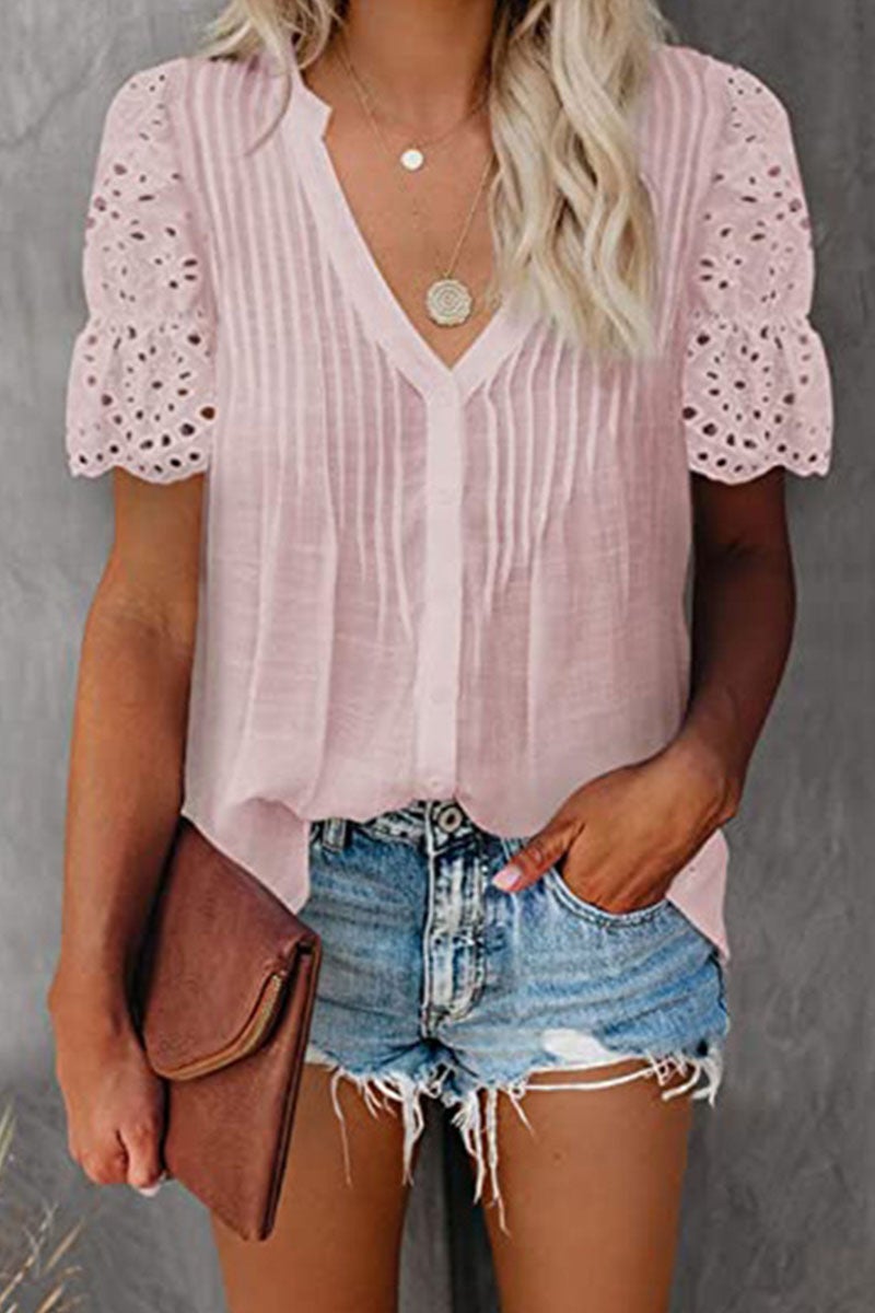 A Vintage Style Top with Delicate Timeless Details