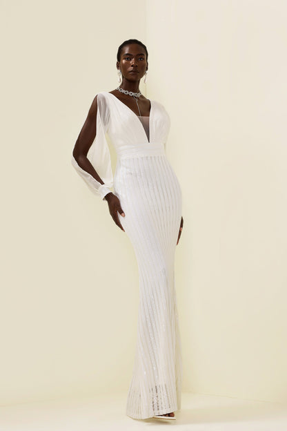 A Vintage Style Dress with Delicate Timeless Details